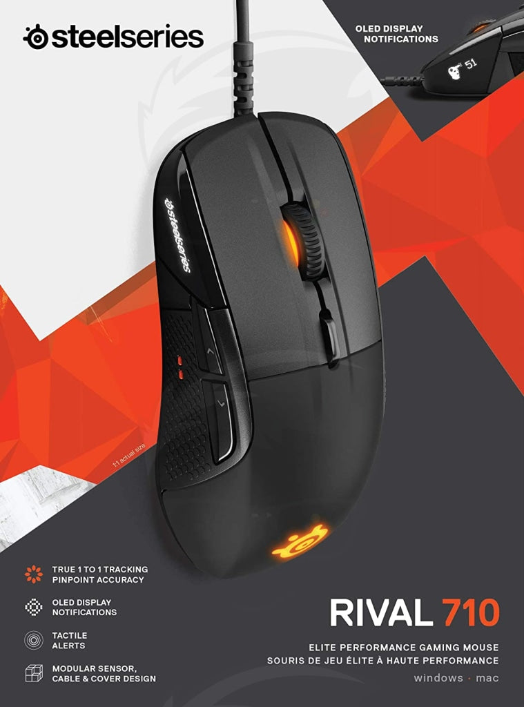SteelSeries Rival 710 Gaming Mouse SteelSeries Rival 710 Gaming Mouse
